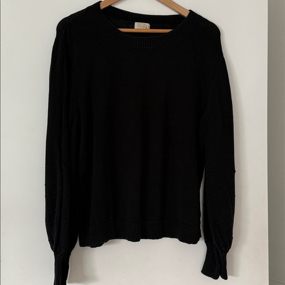 Nation LTD Textured Cotton Sweater